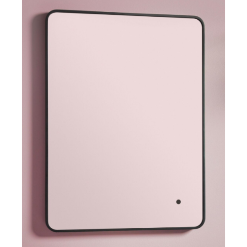 Alfie Soft Edge LED Mirror 600x800 Black