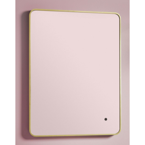 Alfie Soft Edge LED Mirror 600x800 Brushed Brass