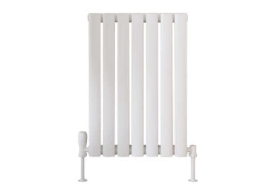 Image for Apex Horizontal Radiator White Single