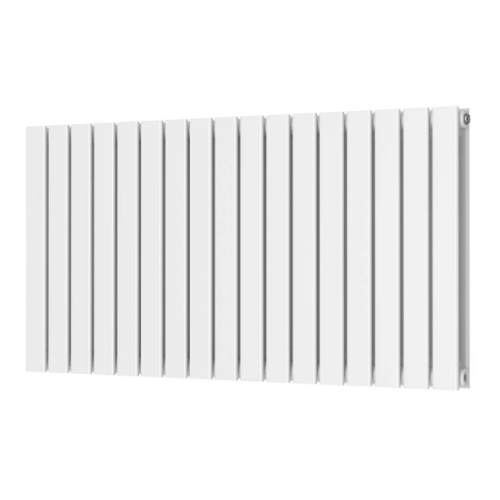 Valley Radiator Bravo Horizontal Radiator White Single - 600x1158 - Valley Plumbing ...