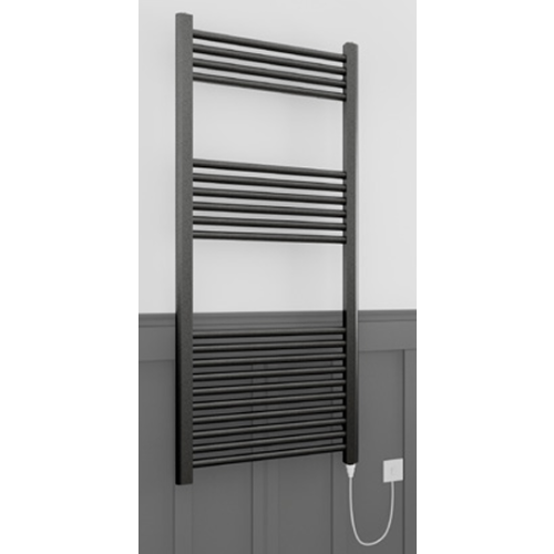 Valley Radiator Electric Ladder Radiator - Black - Valley Plumbing Supplies