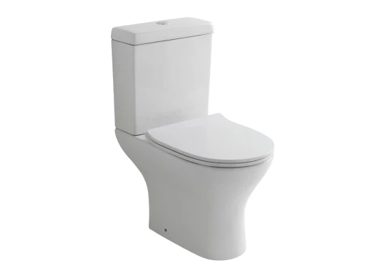 Image for Croft Open Back Close Coupled Pan with Cistern