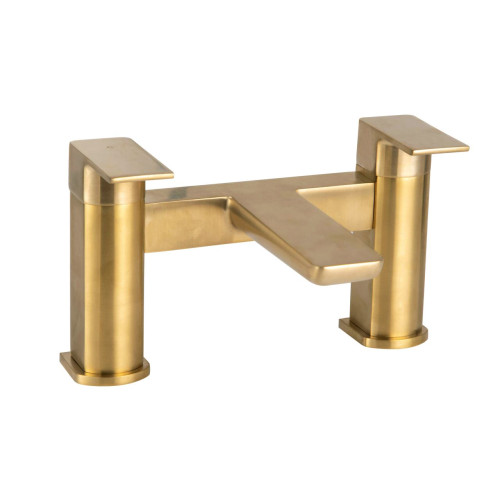 Muro Brushed Brass Bath Filler