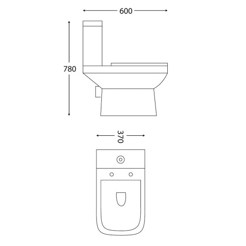 Porto Rimless Closed Back