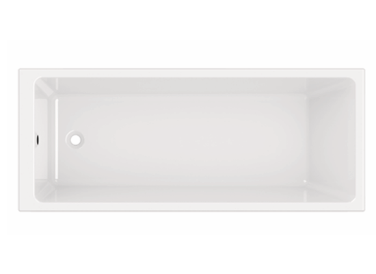 Image for Slim Edge Square Single Ended Bath