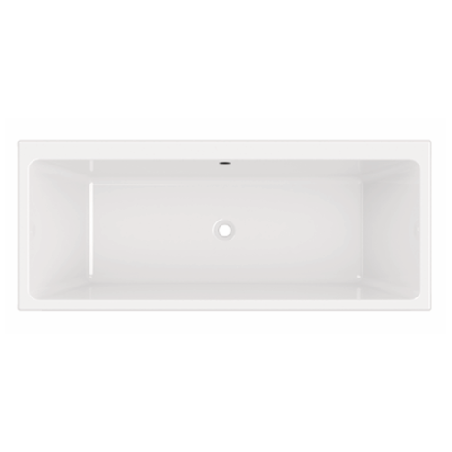 Slim Edge Square Double Ended Bath