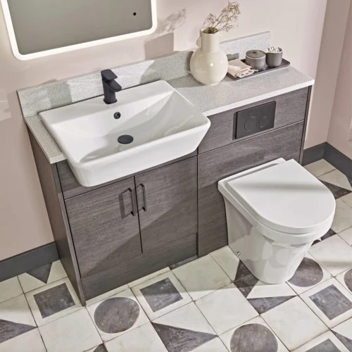 Tavistock Aerial Comfort Height Back To Wall Pan