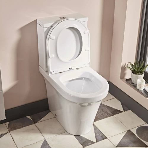 Aerial Comfort Height Closed Back Close Coupled Pan with Cistern