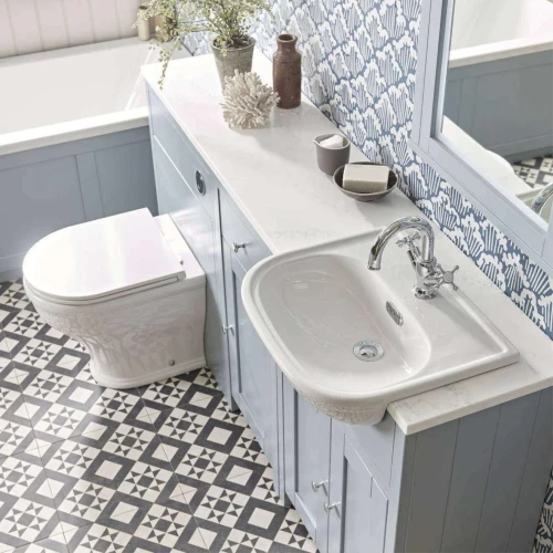 Tavistock Lansdown Rimless Back To Wall Pan