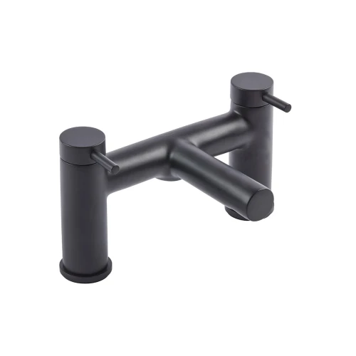 Matte Black Tavistock Anthem Bath Filler Tap 