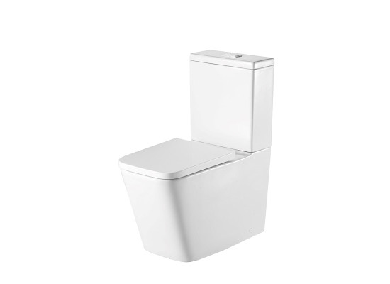 Image for Milan Rimless Close Coupled Pan